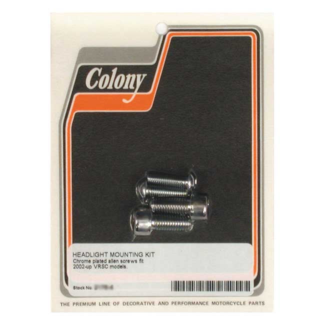 Colony headlamp mount kit — 02-17 V-Rod (NU)