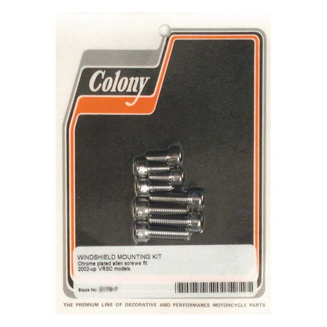 Colony, windshield mount kit — 02-17 V-Rod (NU)
