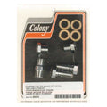 Colony, Knuckle banjo style rocker cover oil feed fittings — 36-41 Knucklehead (NU)