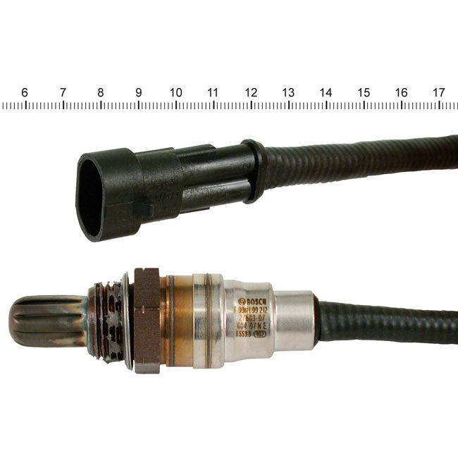 MCS, oxygen sensor exhaust. OEM style — 07-11 Softail (FR&RR); 06-11 Dyna (FR&RR); 2009 FLT/Touring (RR); 09-11 V-Rod (FR) (NU)