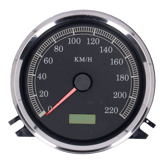 FL speedometer, ''95-03 face'', black. electronic drive