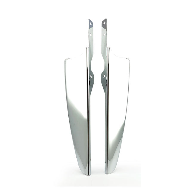 Wind deflector set. Chrome — 86-17 FLST/C/F/FB/FBS; FLS/S; 93-96 FLSTN (NU)
