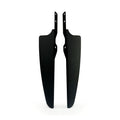 Wind deflector set. matte black