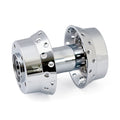 Front wheel hub, chrome — 00-07 FLT/Touring (NU)