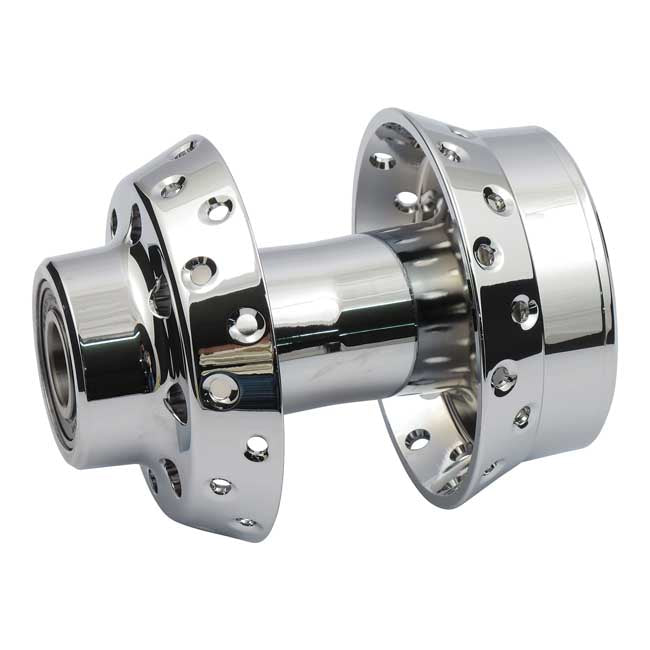 Front wheel hub, chrome — 08-11 FXST;FLST/F;FXDWG
