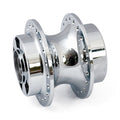 Front wheel hub, chrome — 10-20 XL Sportster non-ABS (Excl. 883N; 1200C/NS)