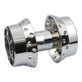 Rear wheel hub, chrome — 08-13 Dyna