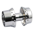 Rear wheel hub, chrome — 08-13 FXST
