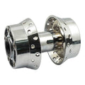 Rear wheel hub, chrome — 96-99 Softail (NU)