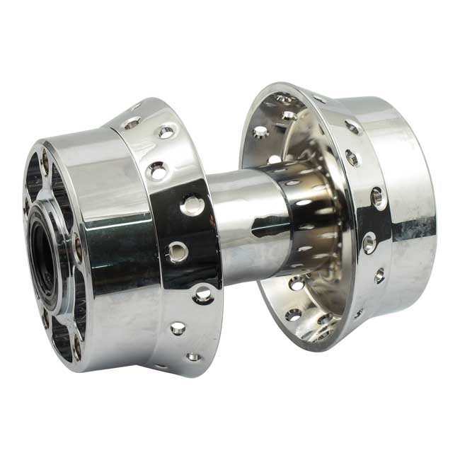 Rear wheel hub, chrome — 96-99 Softail (NU)