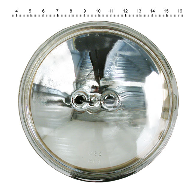 4-1/2" 30w 12v sealed beam unit. Clear lens