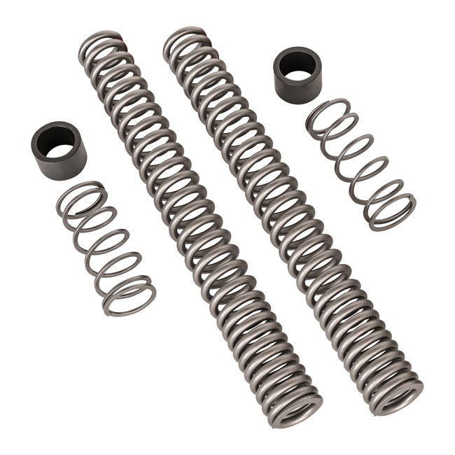 Burly, Softail M8 Slammer fork kit — 18-26 Softail with inverted forks: 18-24 FLSB; 18-20 FXBB; 18-24 FXFBS; 20-26 FXLRS; 22-26 FXLRST; 2022 FXRST