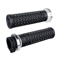 ODI, V-twin lock-on grips vans signature, cable. silver