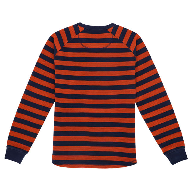 13 1/2 Waffle jersey orange/navy