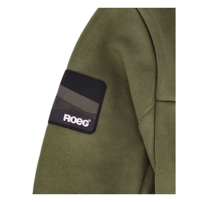 Roeg Frits track jacket army green