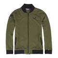 Roeg Frits track jacket army green