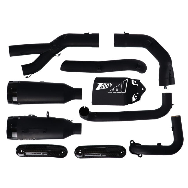 Zard, 2-1-2 Nightster 975 exhaust system. Black