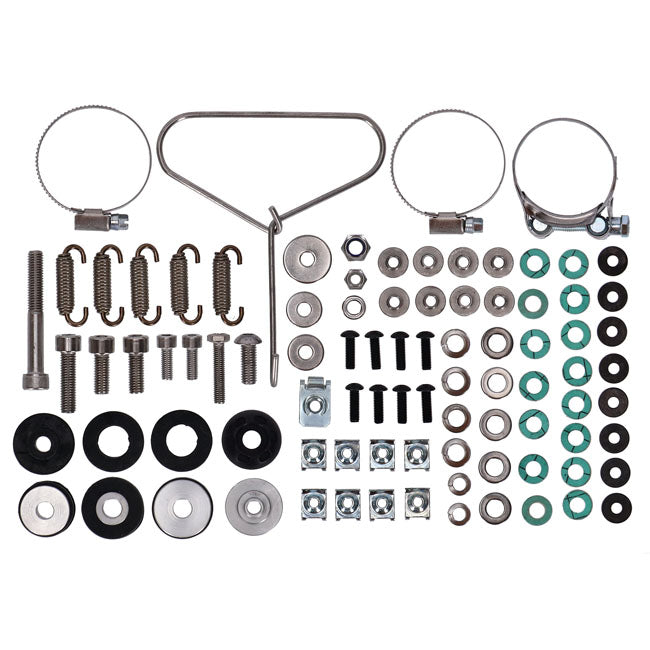 Zard, 2-1-2 Nightster 975 exhaust system. Black
