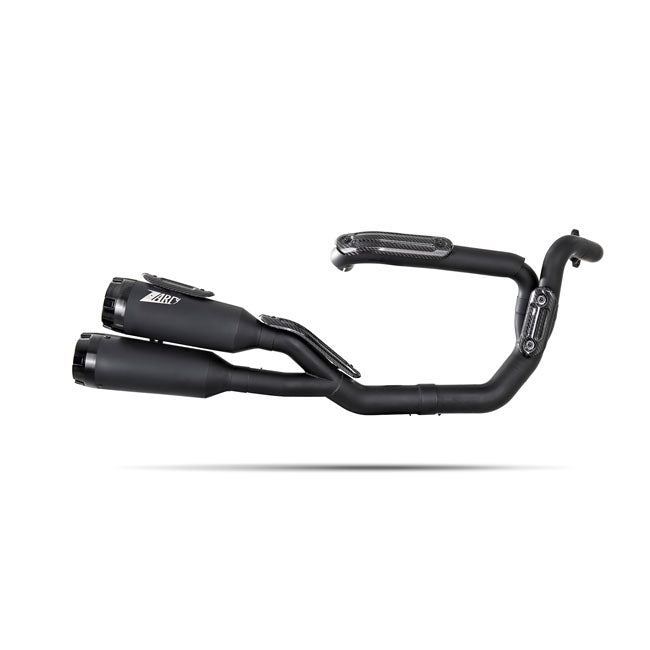 Zard, 2-1-2 Nightster 975 exhaust system. Black