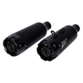 Zard, 2-1-2 Nightster 975 exhaust system. Black