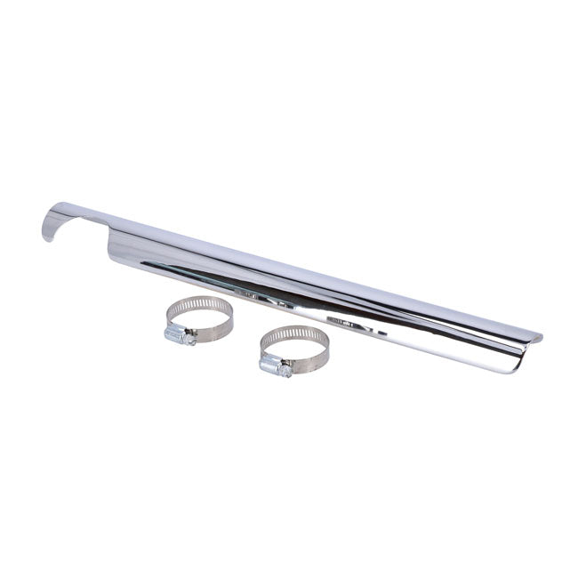 Paughco, Low front heatshield. Chrome