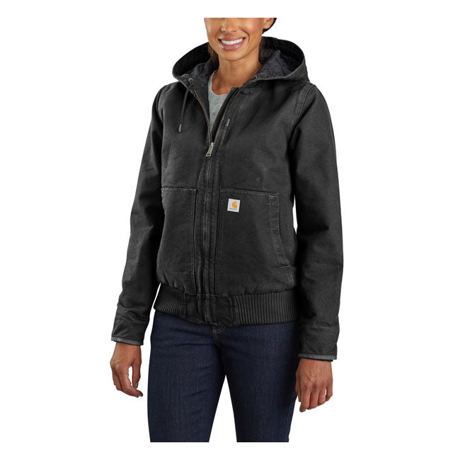 *2 WEEKS EXTRA TRANSIT TIME* Carhartt Washed insulated female jacket black