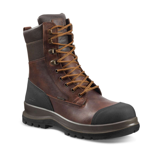 *2 WEEKS EXTRA TRANSIT TIME* Carhartt Detroit 8" S3 Waterproof High boot dark brown — 47