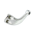 XL Sportster rider foot peg bracket, right. Chrome — 04-22 XL883L/R/N; 04-22 XL1200L/N/C/CP/CA. (All models with mid controls) (NU)