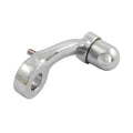 XL Sportster rider foot peg bracket, left. Chrome — 77-85 XL Sportster (NU)