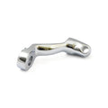 XL Sportster rider foot peg bracket, left. Chrome — 86-90 XL Sportster (NU)