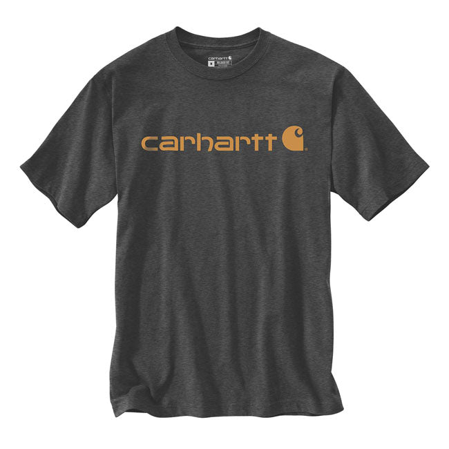 Carhartt Core Logo t-shirt carbon heather