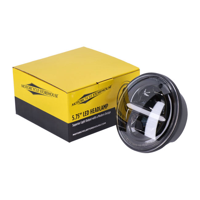 Bright, 5-3/4" splitter LED headlamp unit