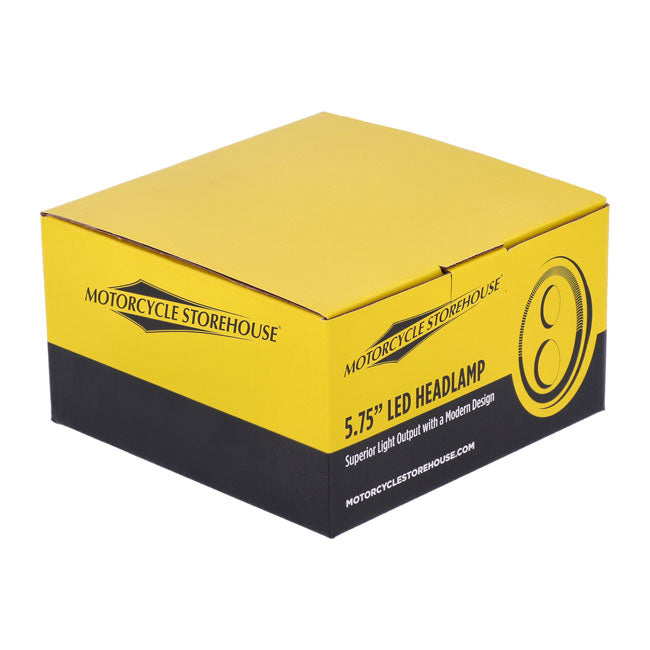 Bright, 5-3/4" splitter LED headlamp unit
