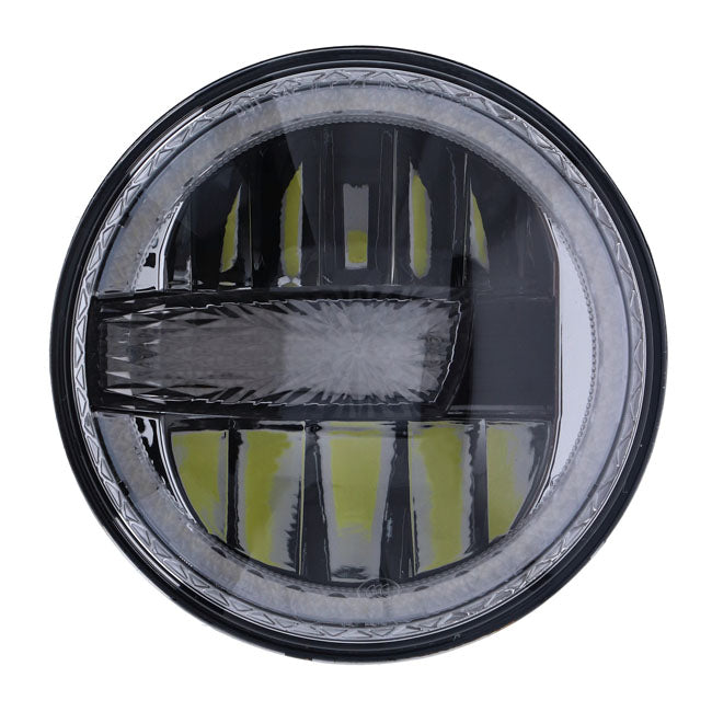 Bright, 7" shaker LED headlamp unit