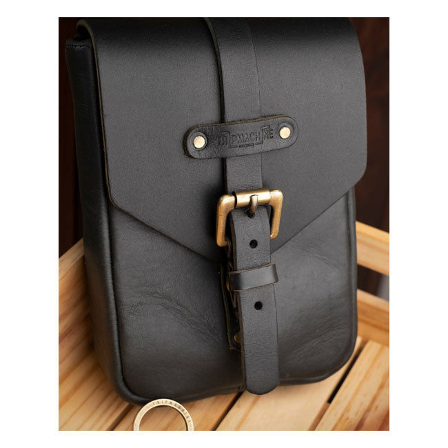 Trip Machine, tank pouch / belt pouch. Black