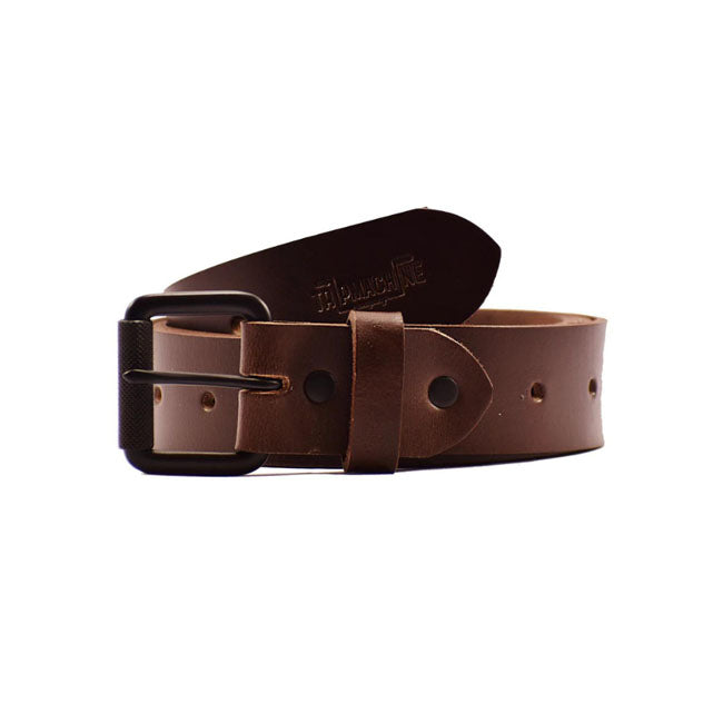 Trip Machine Belt Single pin tobacco brown — Medium (32 - 34)