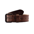 Trip Machine Belt Single pin tobacco brown — Large (36 - 38)