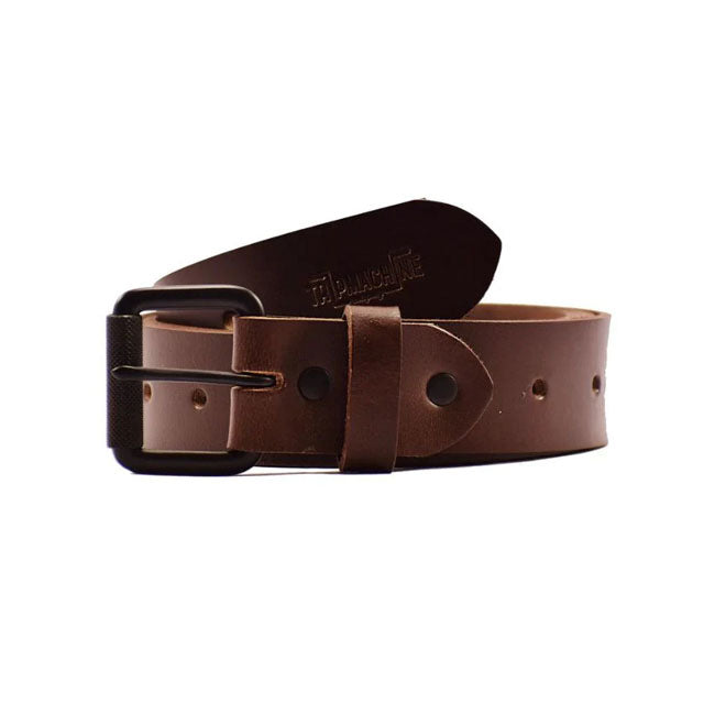 Trip Machine Belt Single pin tobacco brown — Large (36 - 38)