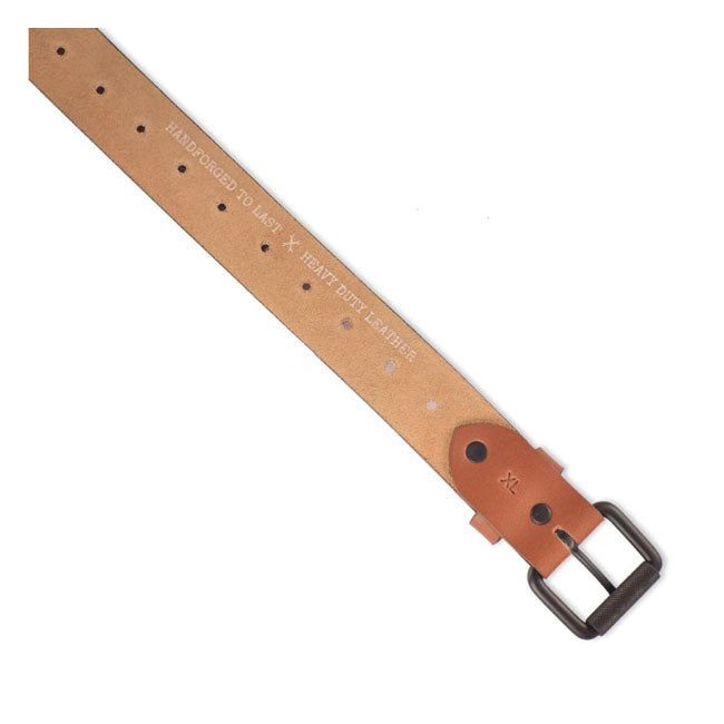 Trip Machine Belt Single pin vintage tan — Large (36 - 38)
