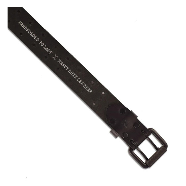 Trip Machine Belt Double pin black — Medium (32 - 34)