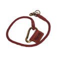 Trip Machine Braided key chain cherry red