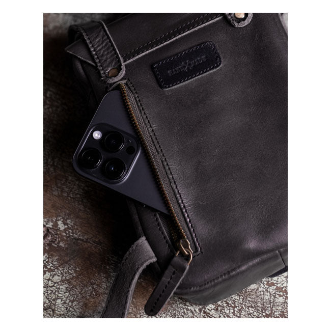 Trip Machine, Thigh bag / leg bag. Black