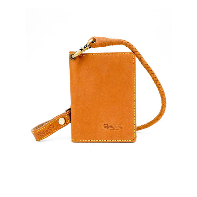 Trip Machine Explorer wallet vintage tan