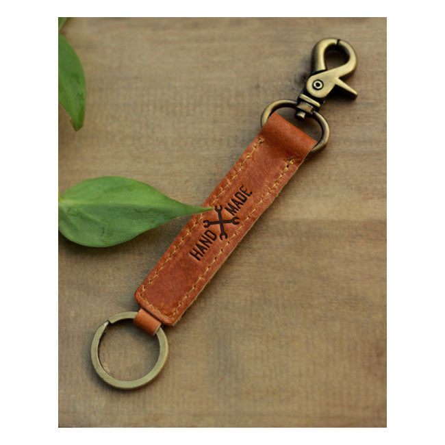 Trip Machine Classic keyring vintage tan