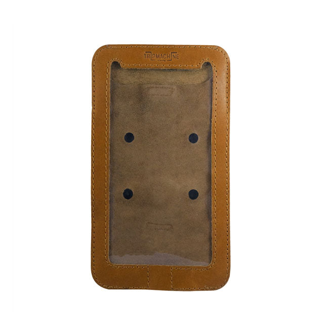 Trip Machine Phone pouch vintage tan