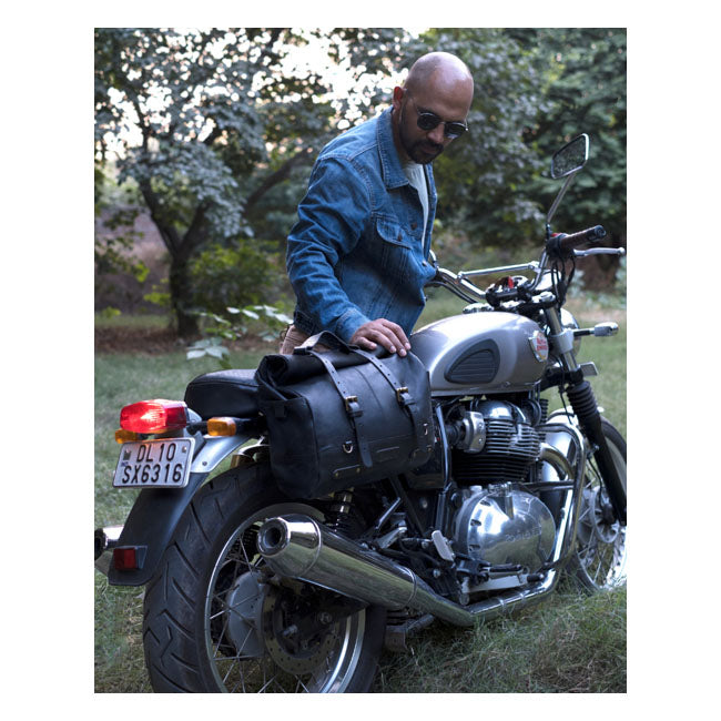 Trip Machine, Outlaw saddlebag. Black