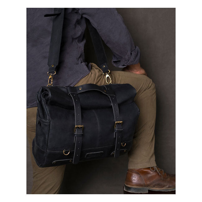 Trip Machine, Outlaw saddlebag. Black