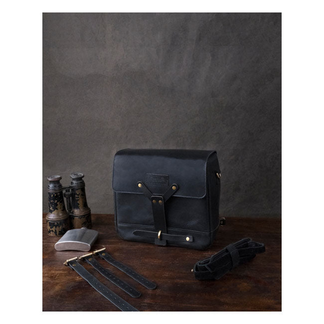 Trip Machine, Messenger bag. Black