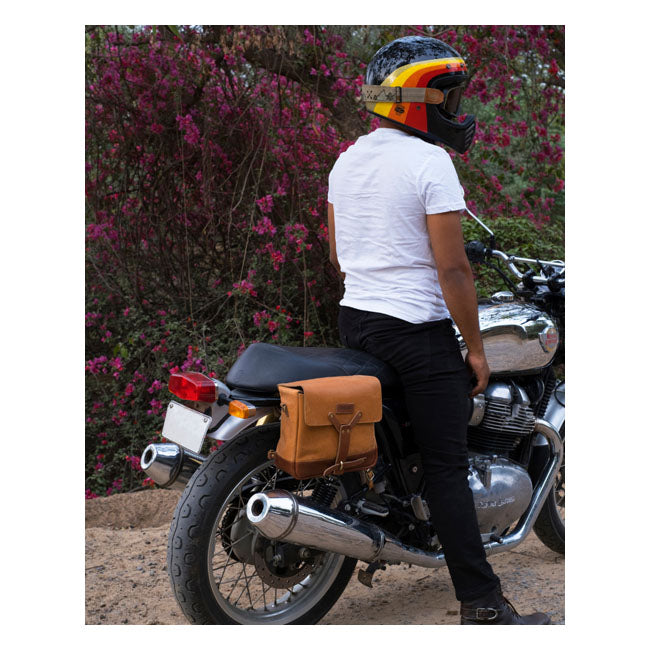 Trip Machine, Messenger bag. Vintage tan