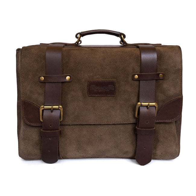 Trip Machine, Warrior saddlebag. Tobacco brown